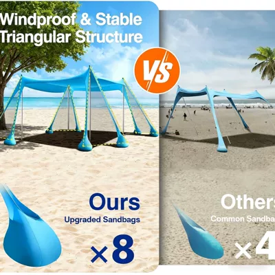 Avtomobil yan çətirləri – octagonal beach dome tent