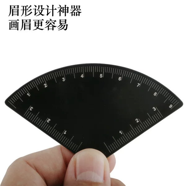 Microblading Makeup Eyebrow Tool for Quick Eyebrow Design, Eyebrow Shaping Ruler, Eyebrow Card, Symmetrical Eyebrow Small Drawing Tool