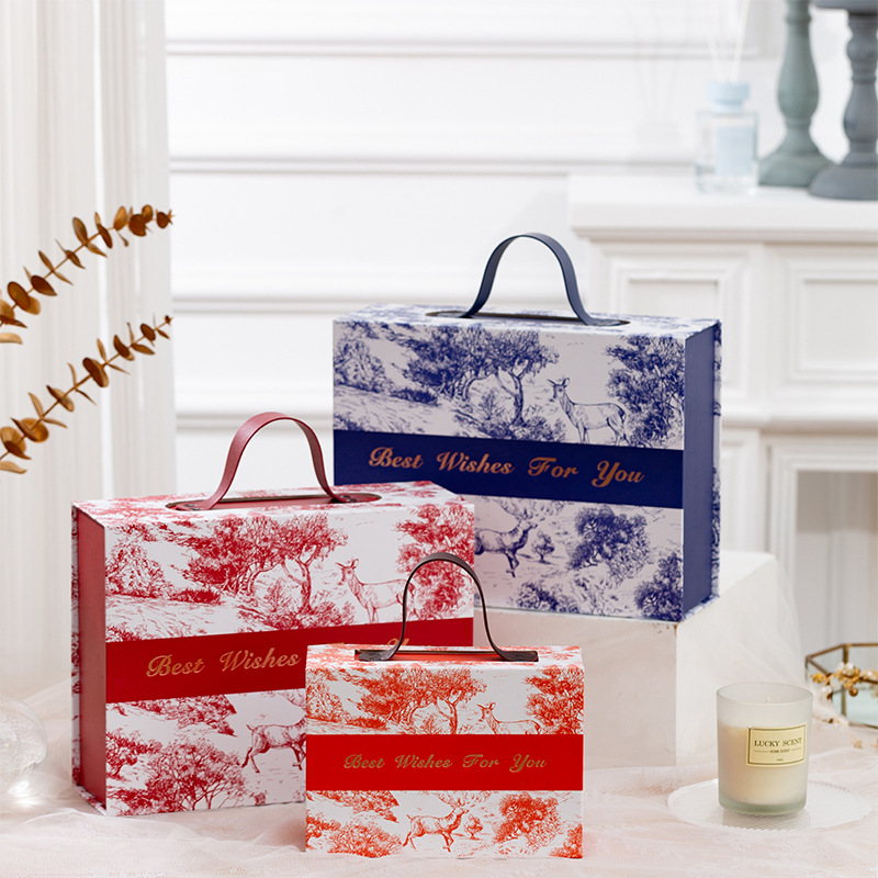 礼物盒ins风高级仪式感精致口红生日礼品盒森系伴手礼礼盒包装盒