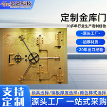 2026新款博物馆圆形金库门 防钻防暴防火 文物储藏专用圆形保密门