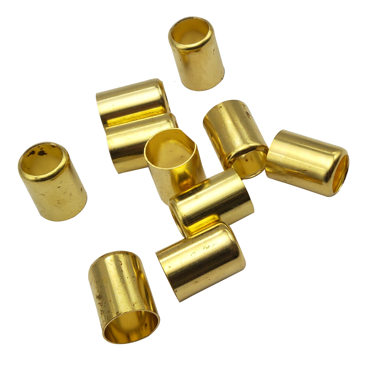 农用园林柱塞泵打药管接头套 胶管铜套管套13.8mm 锁缩扣压管机