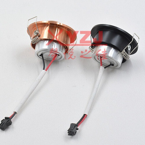 3w bull's eye LED small ceiling light downlight opening 45MM ceiling light 3w special spotlight gold for hotel home decoration project