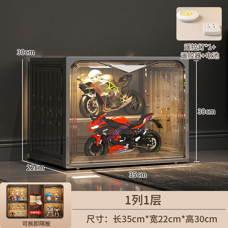 乐高盲盒展示柜家用手办陈列置物架玩具盒积木摆件透明防尘收纳柜|undefined