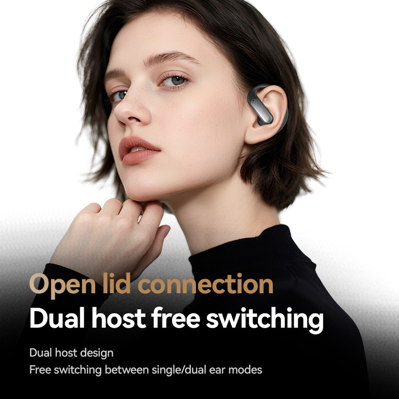 New M130 Ultra-long Battery Life Noise Reduction Sports Ear-hook Bluetooth Earphones_voghion.com