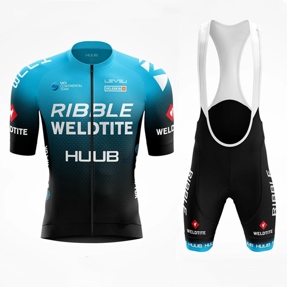 HUUB Cycling suit Summer Short-sleeved Top Strappy Pants 20D Pad Road Cycling Clothes Quick-drying Breathable