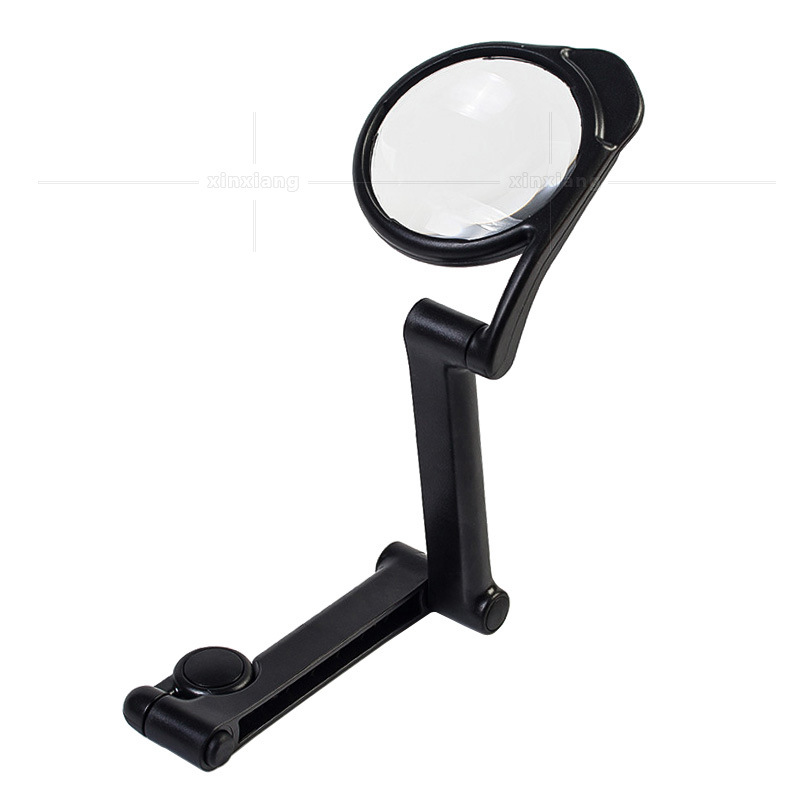 8倍展台货架吸盘式古玩珠宝鉴定放大镜手工DIY标本实验室观察器材