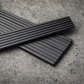 餐厅专用黑色筷子学校食堂饭店酒店消毒机专用筷子商用批发