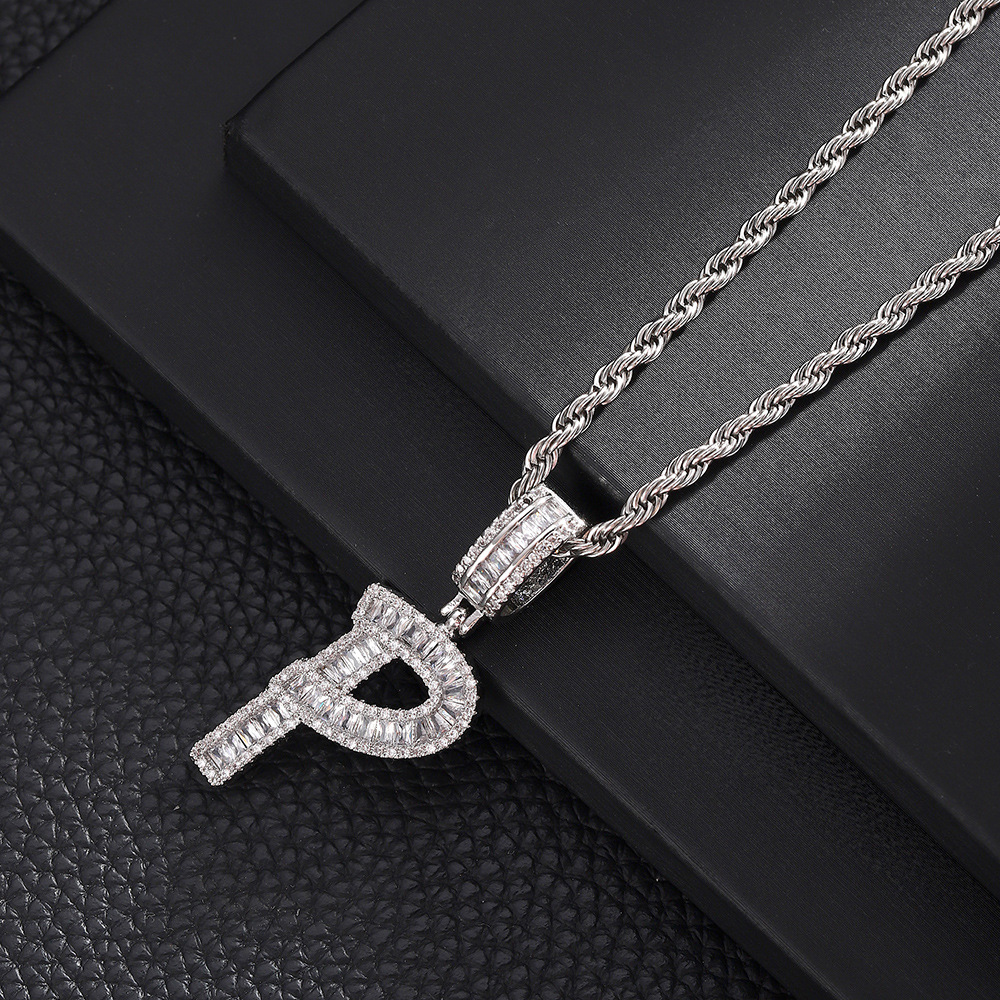 P + 20inch Twist Chain (silver)