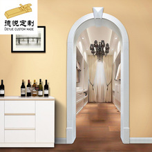 室内实木烤漆垭口套客厅装饰线条橡胶木原木阳台门套线