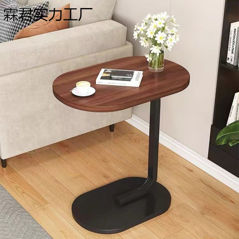 Tabina de cama balcón mesa de té estante sofá de lujo ligero sala de estar mini mesas de cabezal de cama para el hogar mesas de té