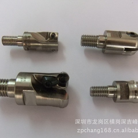 台湾SDK高精密螺牙式连接式铣刀头