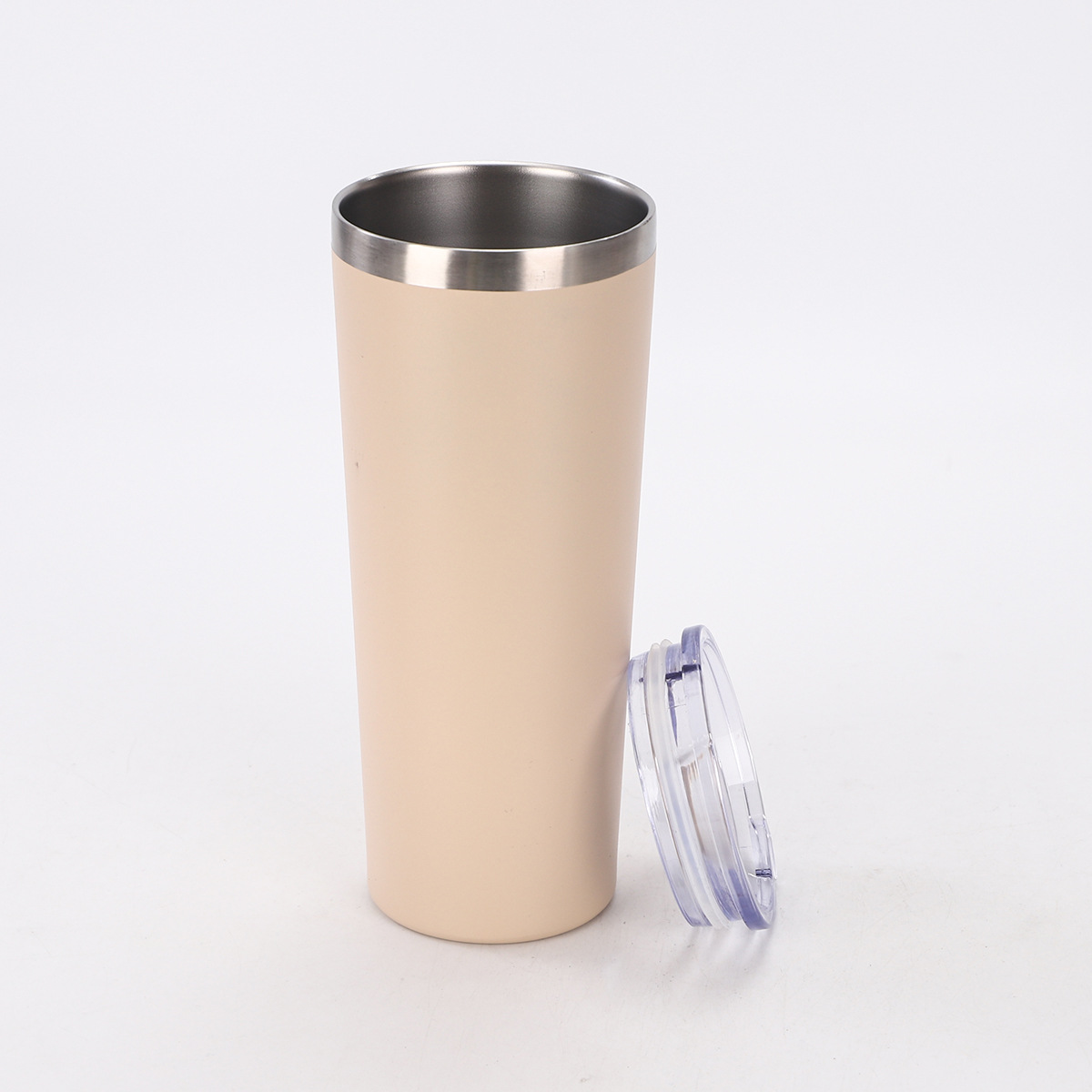 Nuevo acero inoxidable 304 taza de aislamiento al vacío 16oz taza de cerveza de aislamiento frío taza de agua más vendida Europa y América al por mayor