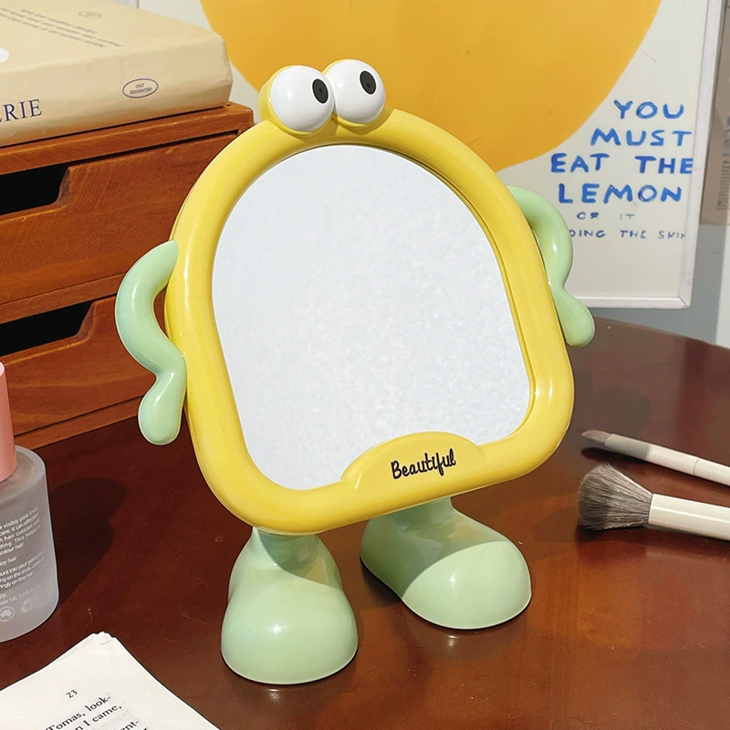 Table cute handheld mirror for bedroom for students