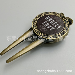 Manufacturers supply golf ball fork metallic green pumpkin hood cap