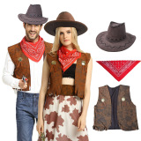 Джинсовый комплект подходит для мужчин и женщин для детей и взрослых, xэллоуин, семейный стиль