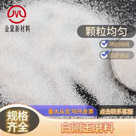 白刚玉 研磨用一级白刚玉粉 喷砂规格齐全  质量稳定厂家直供高纯