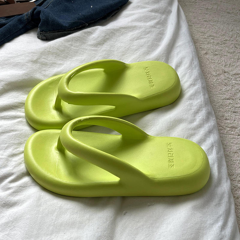 Zapatillas de desodorante antideslizantes para el hogar de suela blanda de suela gruesa Eva para el hogar de verano para mujer Aumento de la altura de los hombres transfronterizo