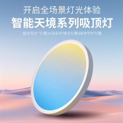 2025年新款天境灯吸顶灯智能超薄室内圆形天镜灯氛围灯护眼天际灯
