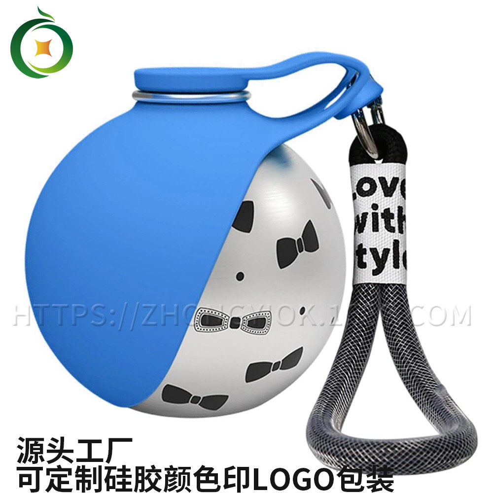 Cerveza de acero inoxidable para mascotas plegable cerveza de silicona para perros y gatos alimentadores de agua al aire libre cerveza de agua portátil para pasear perros