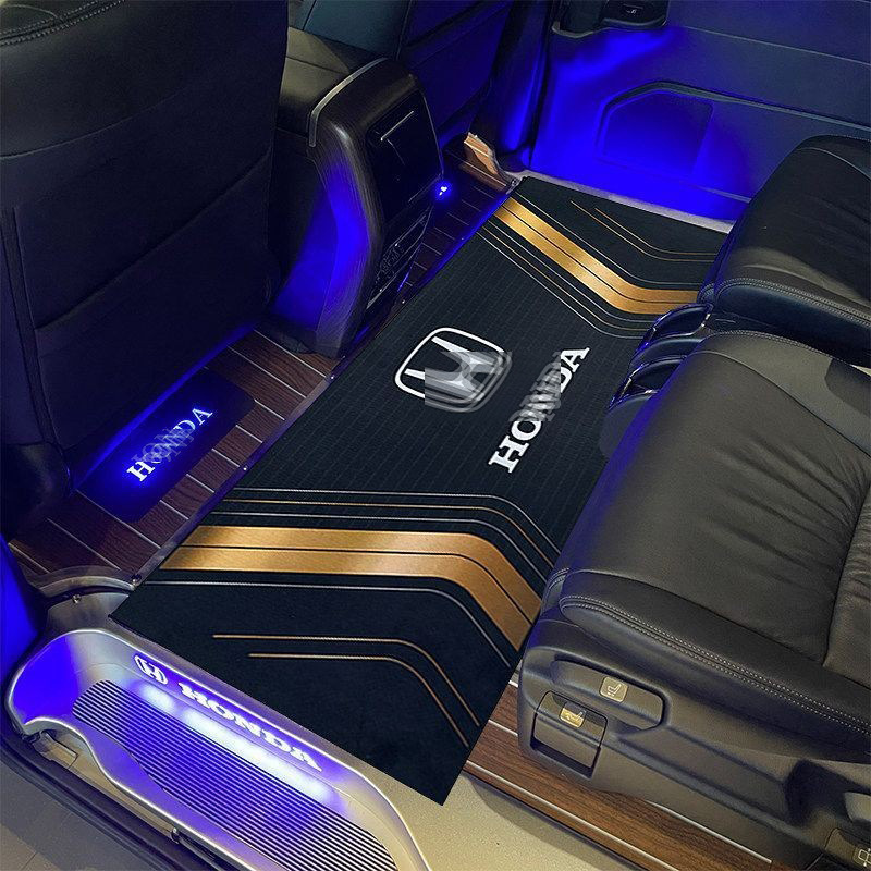 Cojín de pie para automóviles comerciales ligeros de lujo de alto nivel, alfombra a prueba de polvo y antipatadas, accesorios de decoración para automóviles
