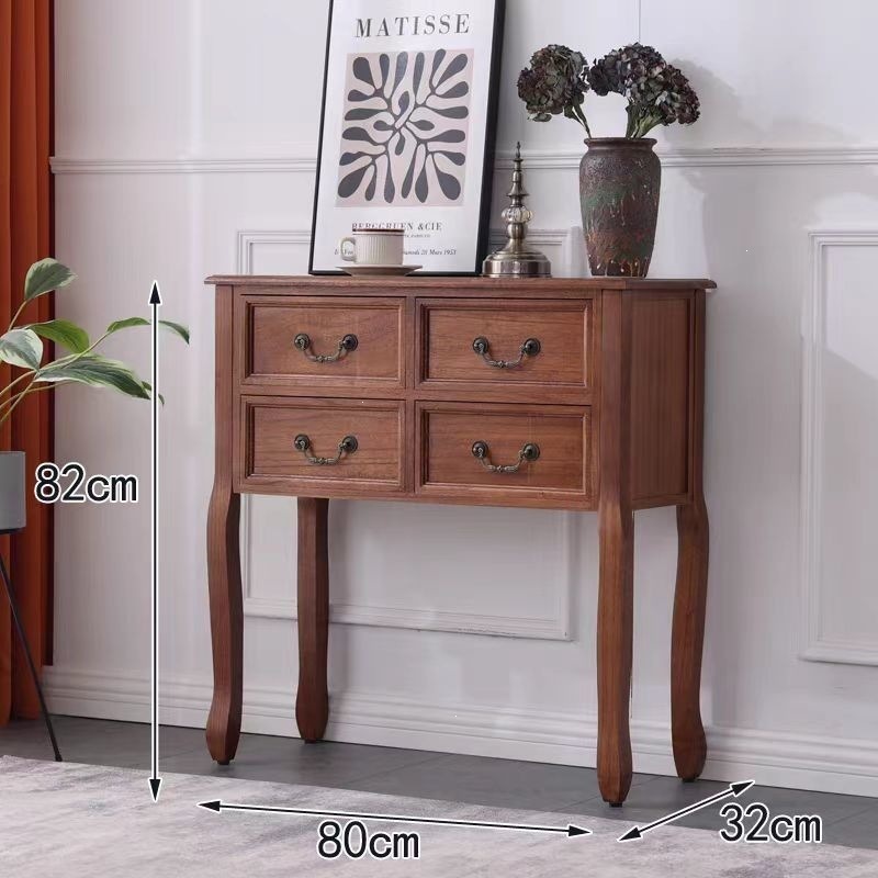 El dormitorio de seis cubos de madera maciza completa estadounidense alberga el armario de cuatro cubos de estilo europeo, el armario del cajón del armario, el porche y la Mesa de comedor.