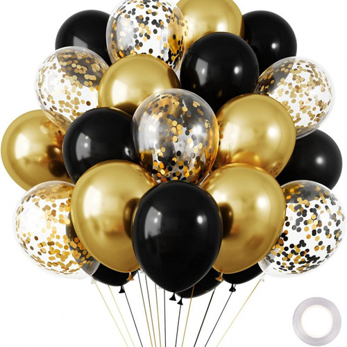 Amazon Cross-border 30pcs Metal Shiny Balloon Set Party Decoration Festival Colorful Balloons Vacuum Packaging