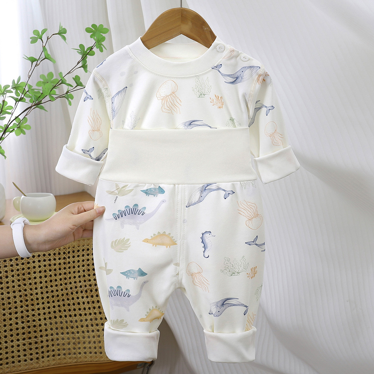 Dinosaur Jellyfish - High Waist Boneless Set