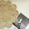 Woven table mat, handmade, corn kernels, wholesale