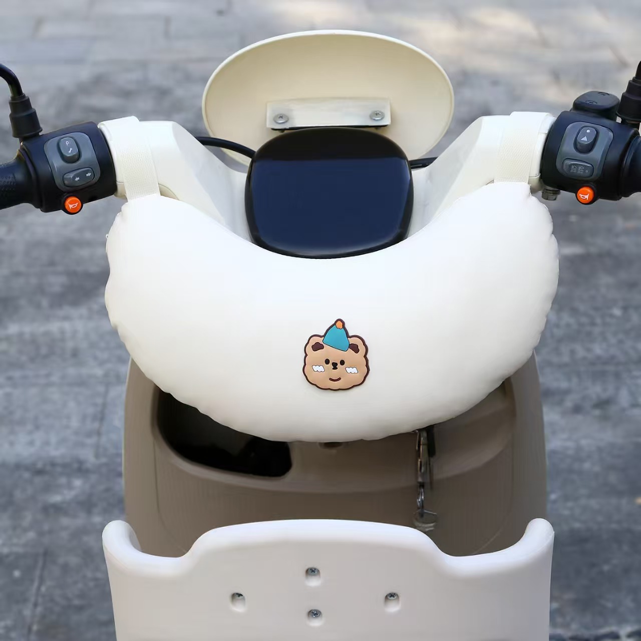 Protection Pad, 无 Elektromobil üçün bamper qoruyucu yastıqlar - blue-hat-bear-baby-anti-collision-pad