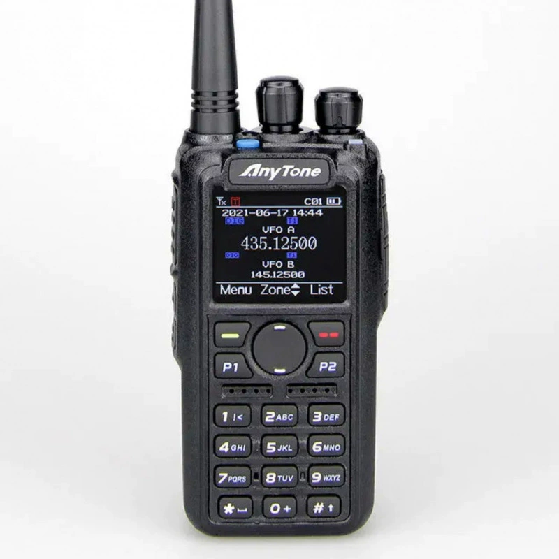 AnyTone Free DMR цифровая ручная AT-D878UVIIPLUS рация APRS Beidou GPS-позиционирование