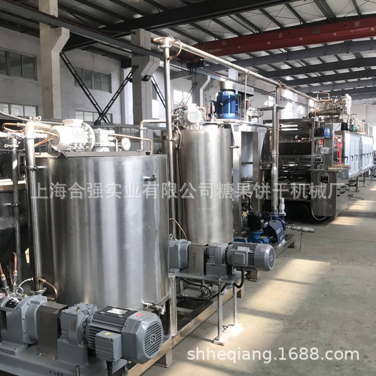 HQTG150硬糖、太妃糖生产线 全自动糖果浇注机 上海棒棒糖生产线