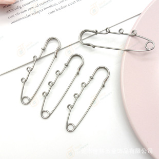 Around the three ring pin stainless steel large button pin diy three ring pendant bold jewelry pin can be made on demand size