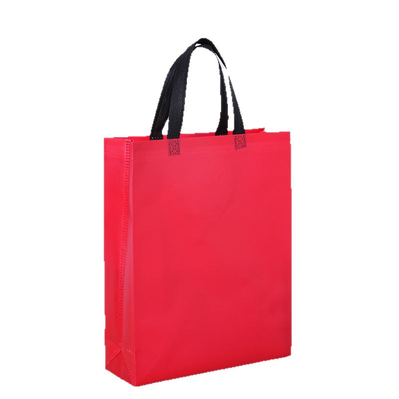 Tienda de ropa gran bolsas de tela no tejida recubiertas logotipo bolsas de compras coloridas regalos bolsas de tela no tejida sensación alta