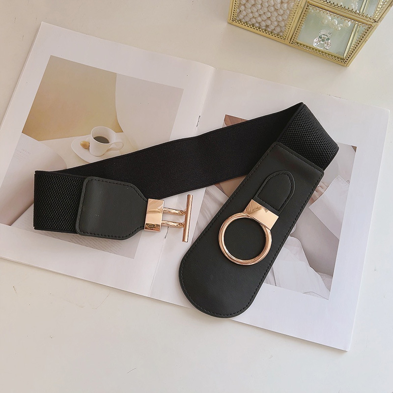 Gürtel frauen high touch verschönerung mit rock jeans Schwarz gürtel persönlichkeit 100 hijab_voghion.com