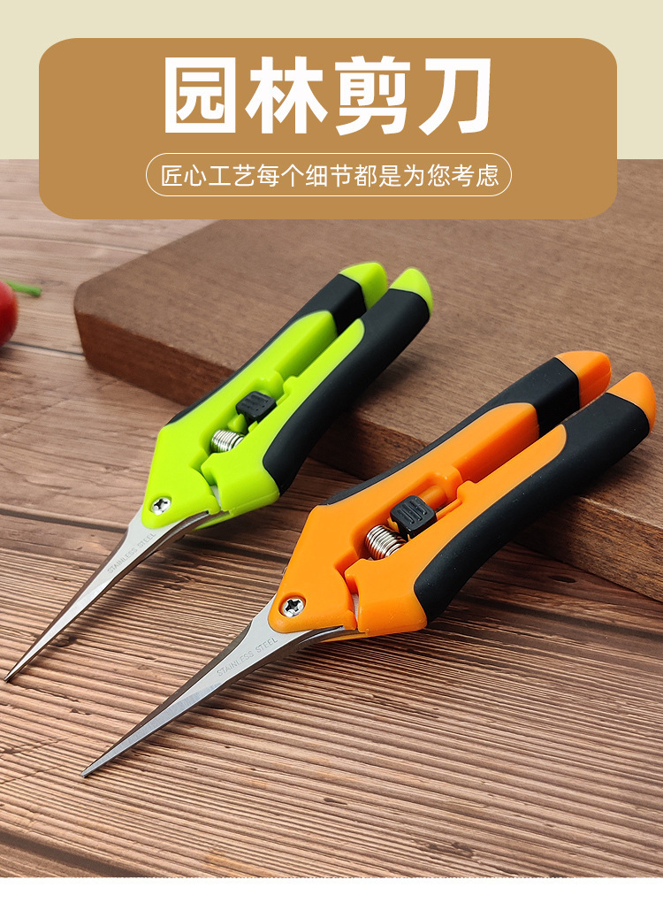 园艺剪树枝剪手工小型花枝剪果树修枝剪刀园艺省力修花枝剪修枝剪-阿里巴巴