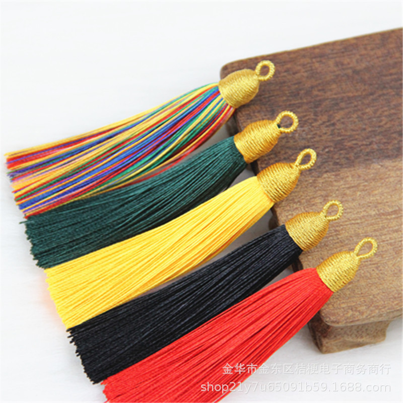 Earrings with tassels