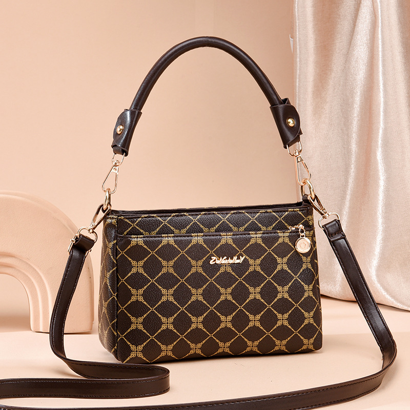Women's Small Square Shoulder Bag Korean Style Crossbody Handbag_voghion.com