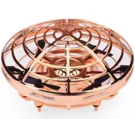 Flat-headed golden flying disc