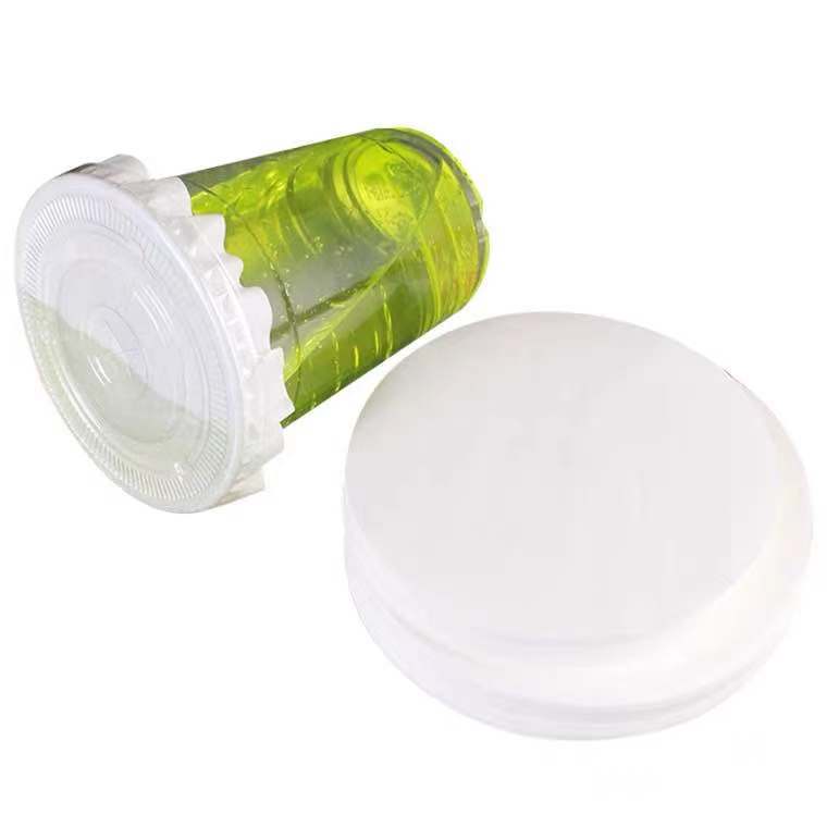 Desechables café leche taza de té a prueba de fugas de papel bebida de leche de soja película de sellado almohadilla de té de leche para llevar película de sellado especial