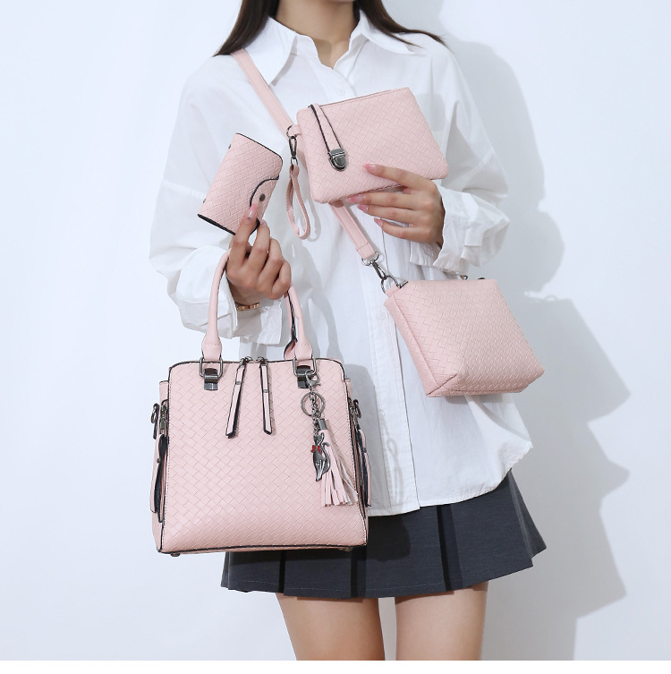 1247g Weight Polyester Lining Material Sewing Thread Fashion Element Zipper Closure Type Single Shoulder Strap Strap Type Bag Sets Bags Type Daily, Street, Shopping Occasion PU Material Solid Color Pattern All Seasons Season Women's Gender Elegant, Streetwear Style Bucket Shape Medium Size Women's Medium PU Solid Color Elegant Streetwear Sewing Thread Bucket Zipper Bag Sets 1