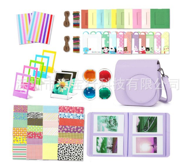 For use in the 12 accessories 12 in 1 suit color camera bag photo frame photo album filter