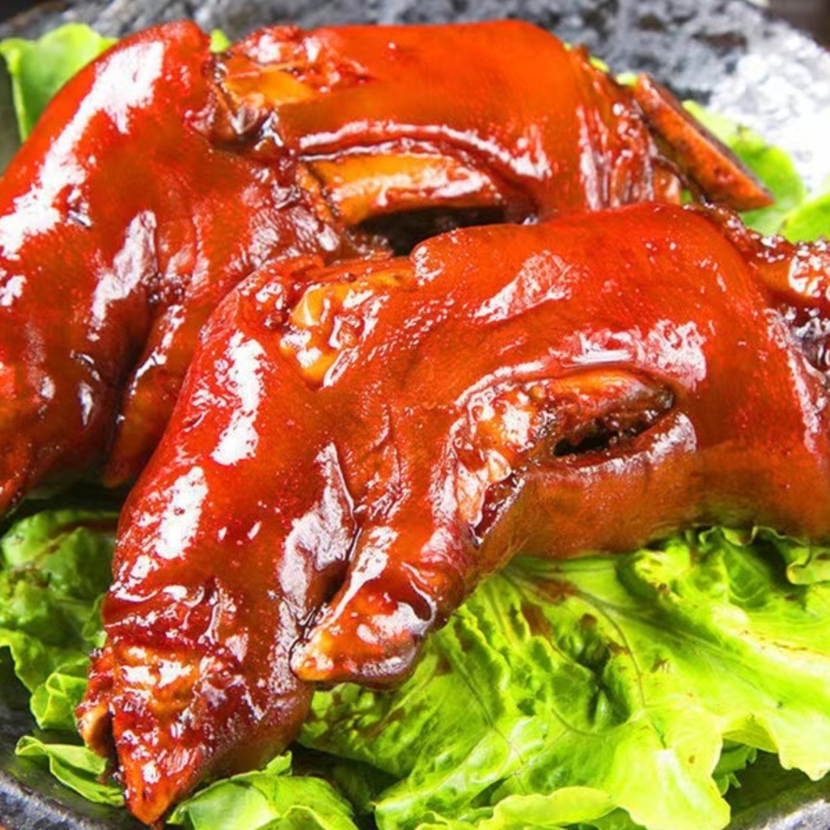 正宗五香卤味猪蹄酱香带筋猪脚猪爪猪耳肉熟食开袋即食小吃下酒菜