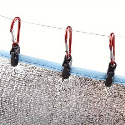 H 37887 Windproof Crocodile Clamp Tent Clip 防风帐篷夹扣