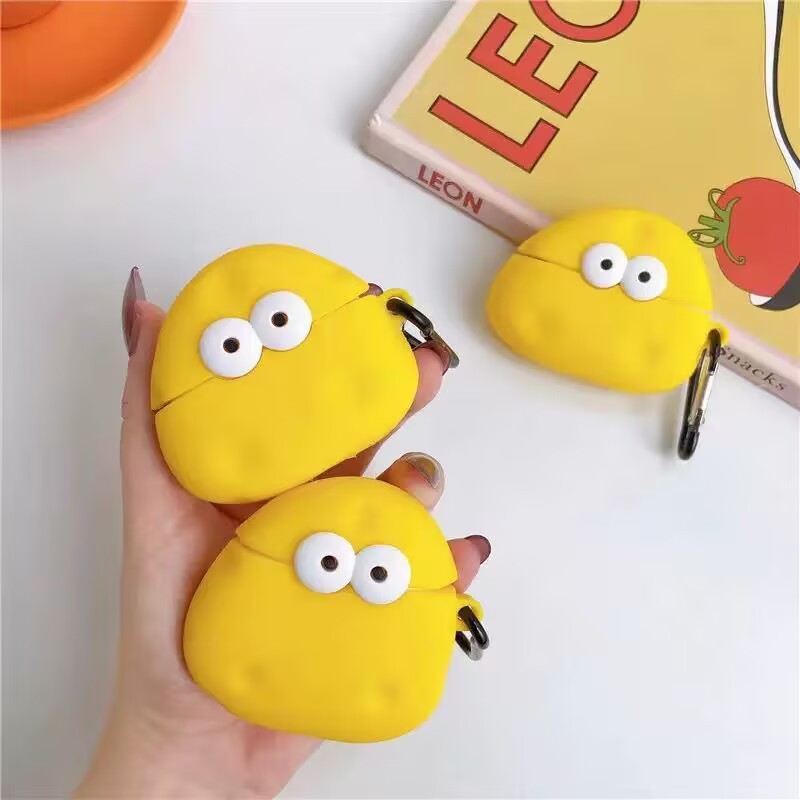 Aplicación transfronteriza airpods3 generación inalámbrico Bluetooth auricular funda protectora silicona dibujos animados pro2 generación airpods4