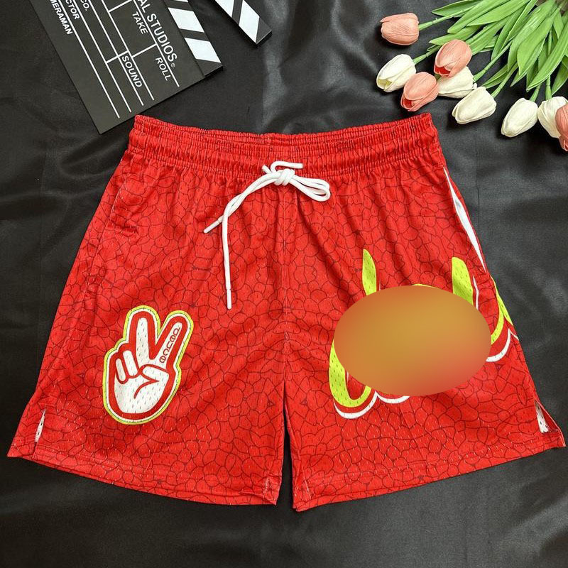 Summer Wade's Way American Sports Basketball Shorts Loose but Knee-Length Marshmallow Series Breathable Training Pants