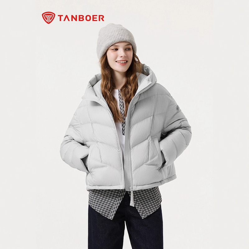 Tambor Puff down Jacket Women's Short Hooded Fashion Trendy Autumn and Winter Warm Women's Jacket Tb5330278D