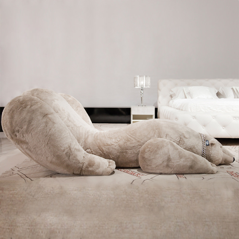Luz de lujo hip Oso Polar sofá creativo salón balcón dormitorio diseñador red ocio sola silla sentado