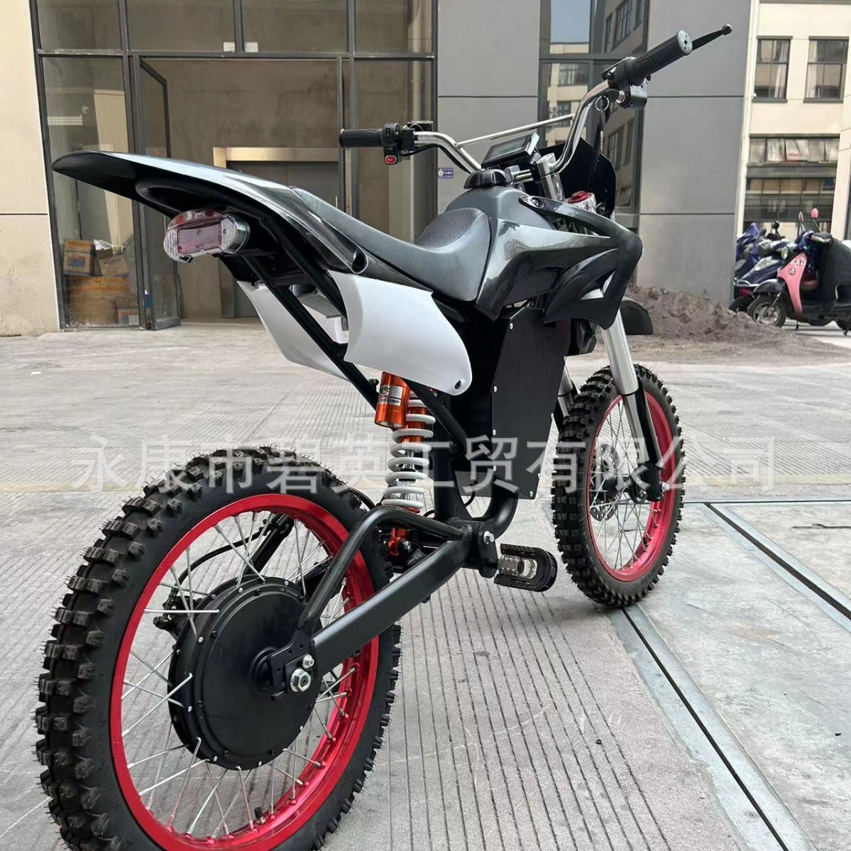 跨境外贸工厂生产大功率电动越野摩托车沙滩车60v72v锂电池5000瓦