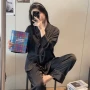 外穿女士新款长袖家居服