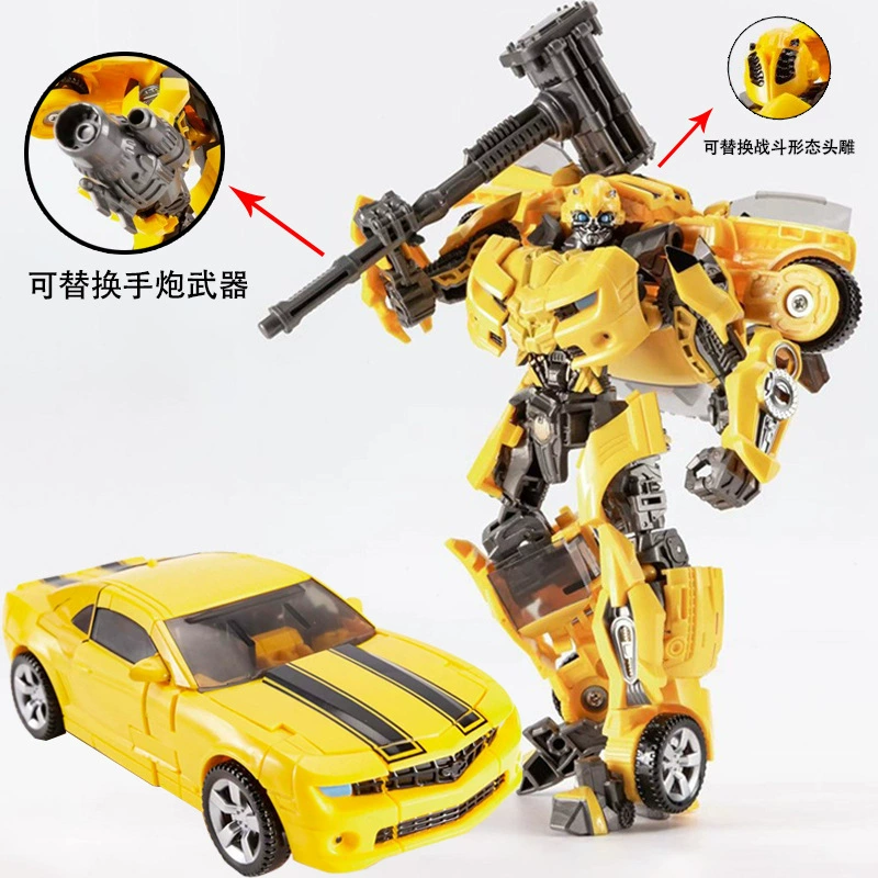 Металлический робот-убедитель Jingke Transformer Metal Robot Vehicle - минифигурка Король Кинг Конг для мальчиков, 9 см в высоту x 20 см в длину